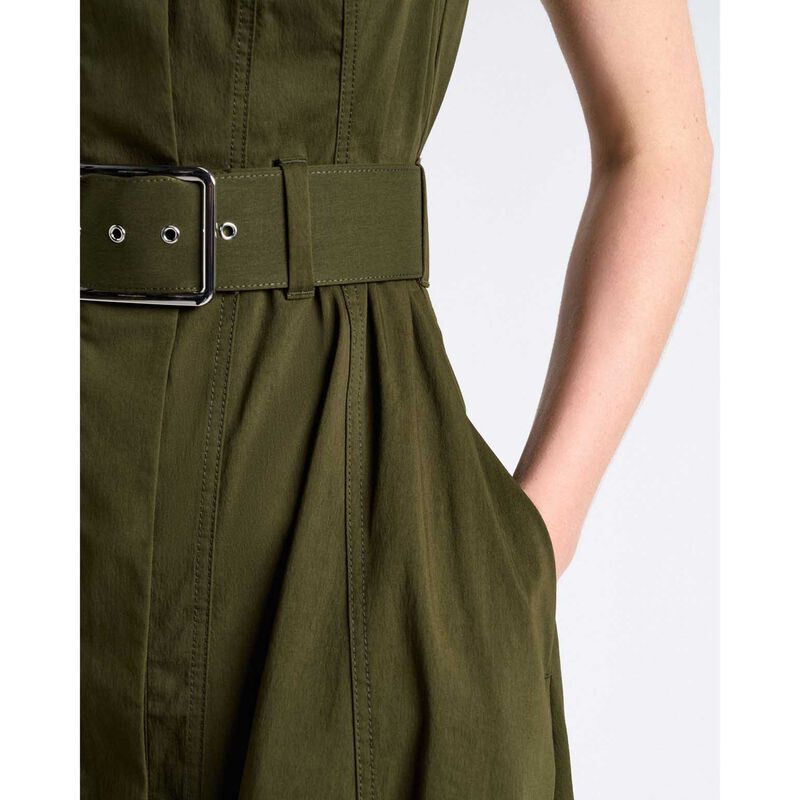 Cue Good Earth Cotton Collared Midi Dress image number 2
